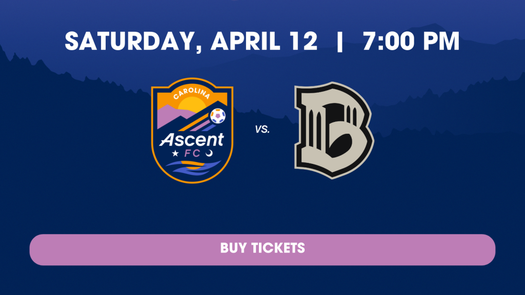 Carolina Ascent FC vs. Brooklyn FC on Saturday, April 12 - Buy Tickets